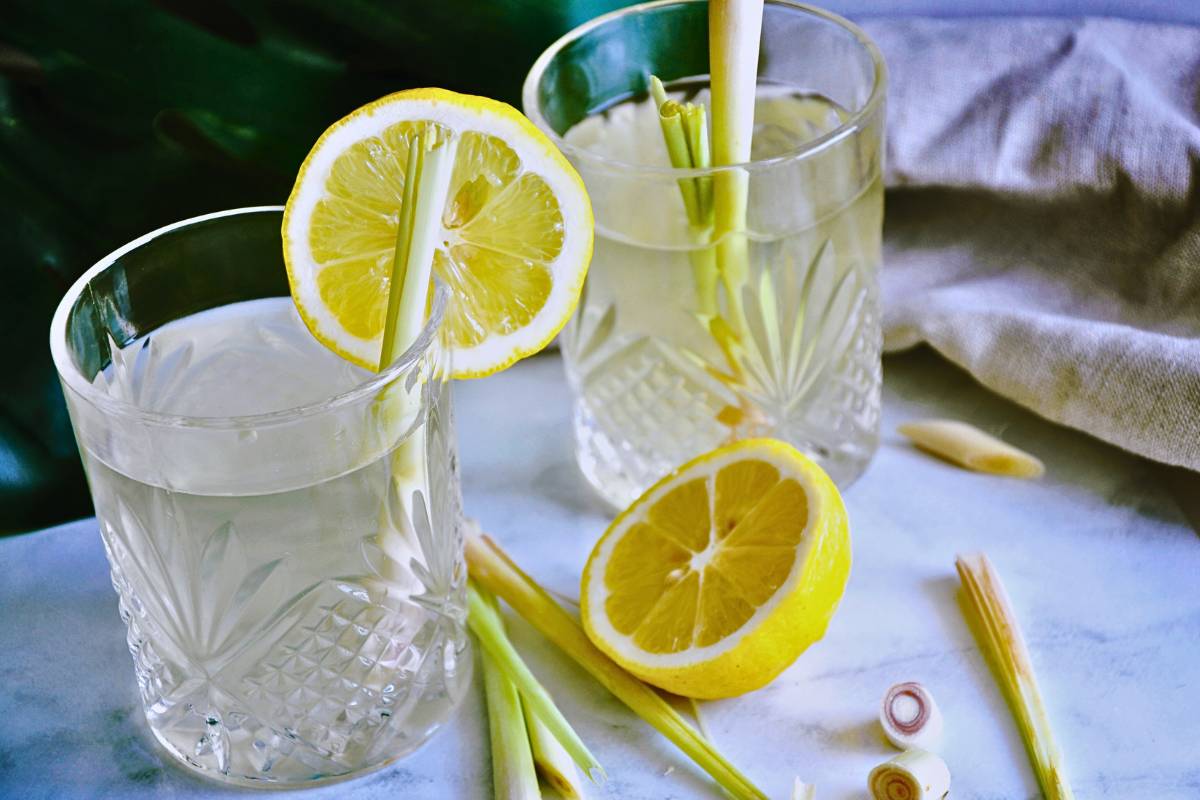 Elixir Refrescante Suco De Capim Cidreira Lim O Pai Na Cozinha