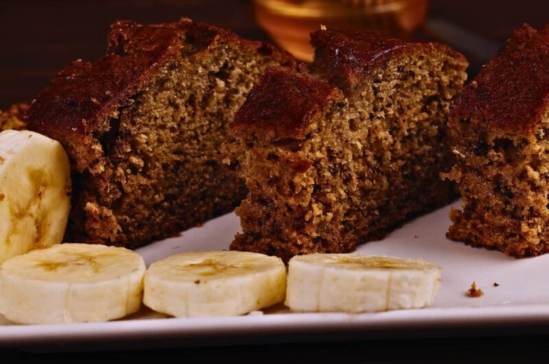 Receita de Bolo de Banana no Liquidificador