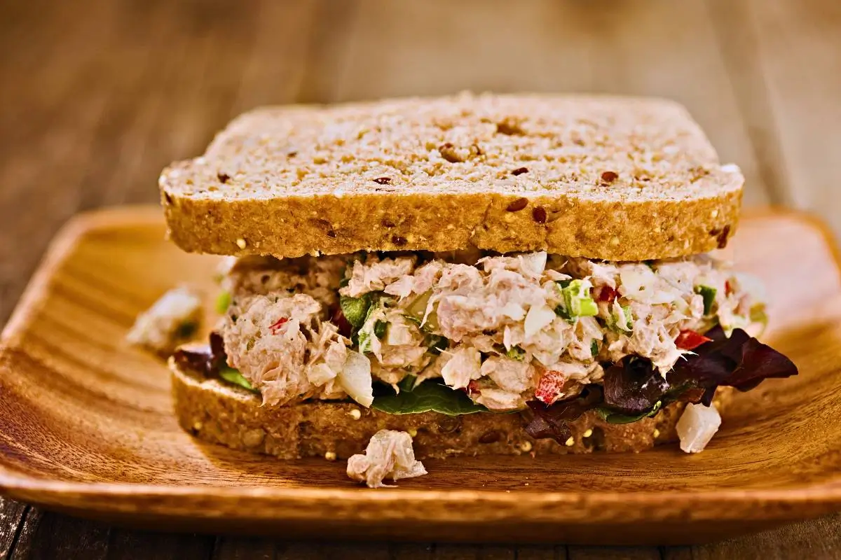 Sabor e Saúde no seu Lanche: Sanduíche Natural de Atum com Salada!