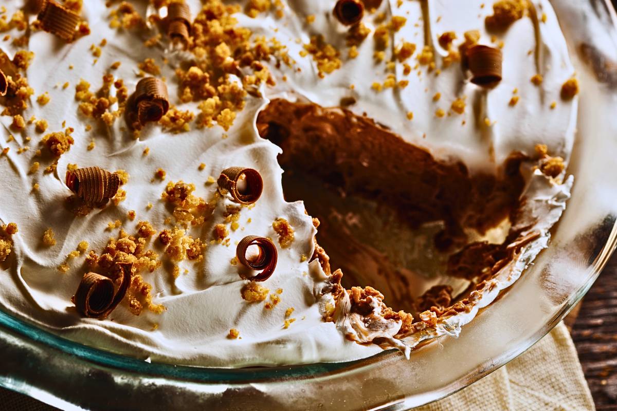 Doce Tentação: Pavê de Chocolate e Amêndoas! Faça hoje!