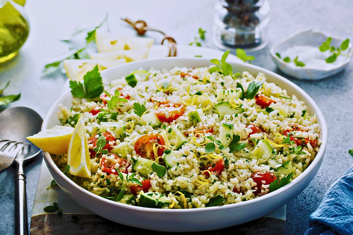 Inove na Cozinha com o Surpreendente Tabule de Couve-flor!