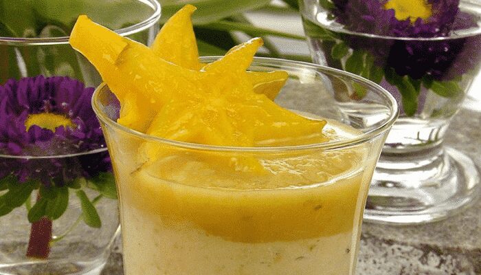 Como fazer mousse de carambola bem CREMOSO!