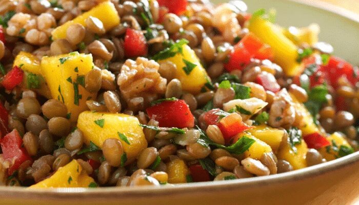 Saborosa Salada de lentilha com bacalhau. Faça Assim!