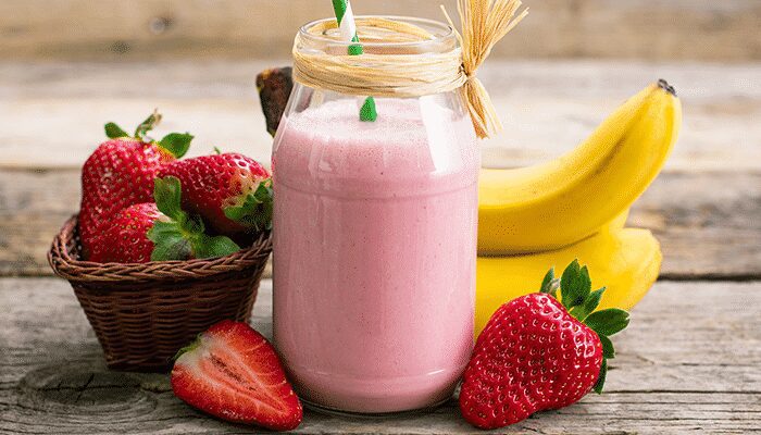 Venha Conferir essa deliciosa Vitamina de Banana e Morango! Você vai Amar!