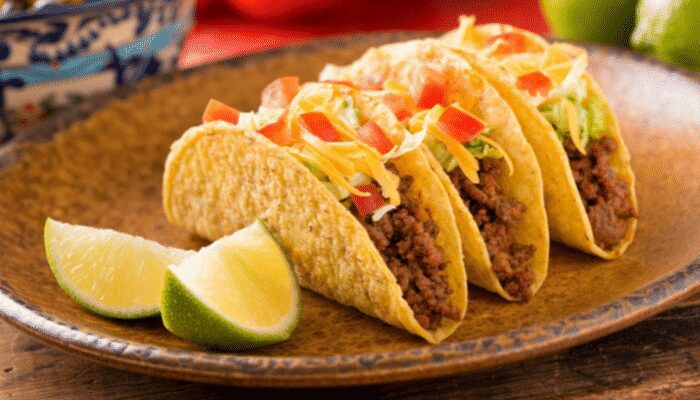 Venha conferir essa receita deliciosa de tacos mexicanos! É prática e perfeita para qualquer refeição!