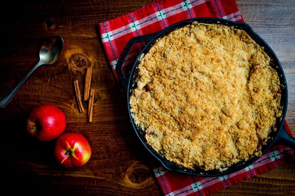 Confira hoje essa receita maravilhosa de crumble de maçã! Surpreenda-se com esta delícia, você vai adorar!