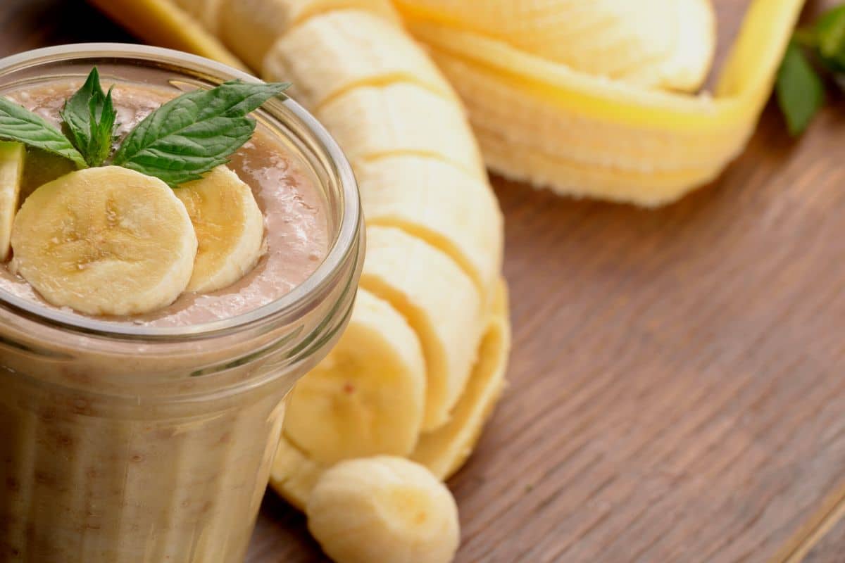 Incrível Vitamina de banana com extrato de soja!