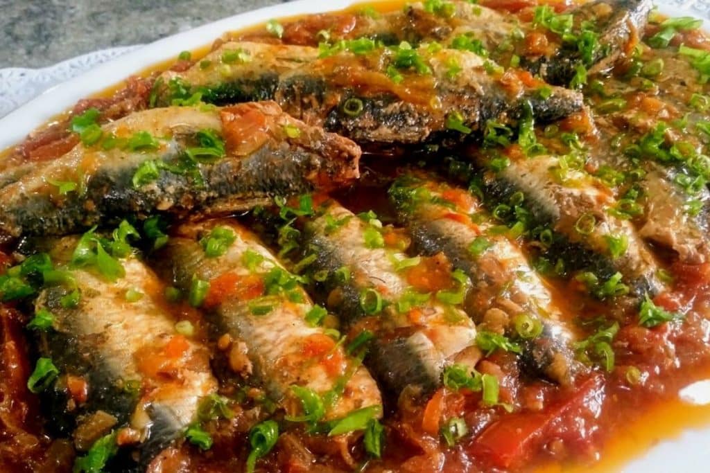 Venha conferir esta gostosa sardinha escabeche! Muito saborosa e deliciosa, você vai amar!