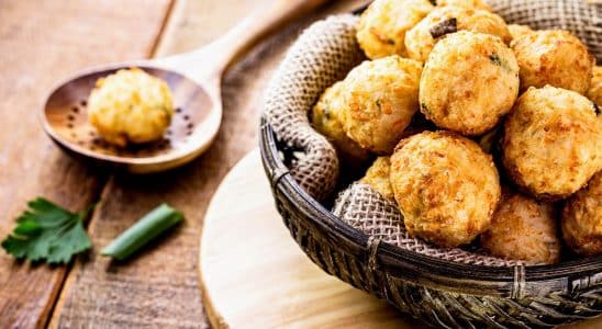 Fantástico Bolinho de Legumes! Venha conferir!