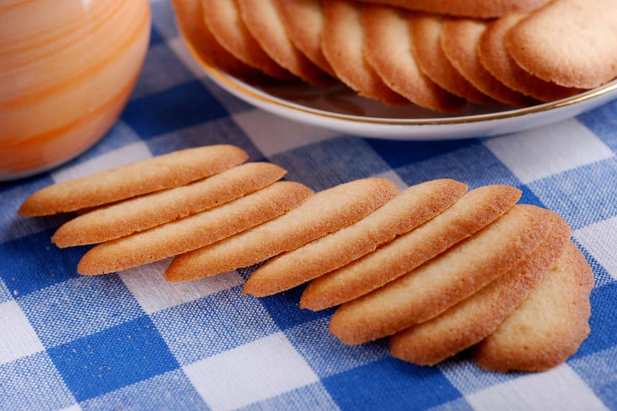 Fantásticos Biscoitos de língua de gato! Delícia!