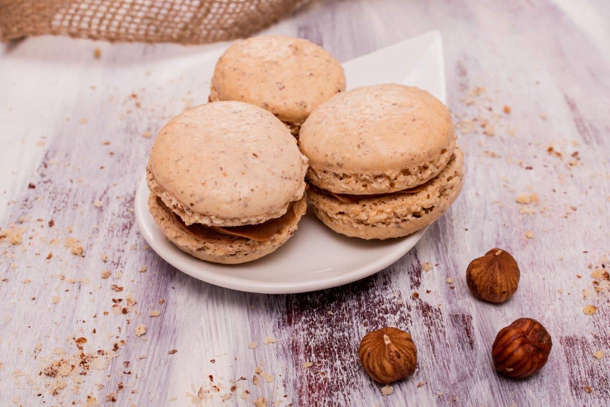 Fabulosos Macarons de avelã diet! Faça agora!