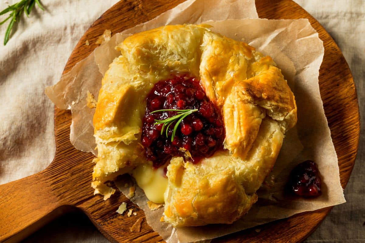 Fantástico Queijo Brie com geleia de frutas! Você vai amar!