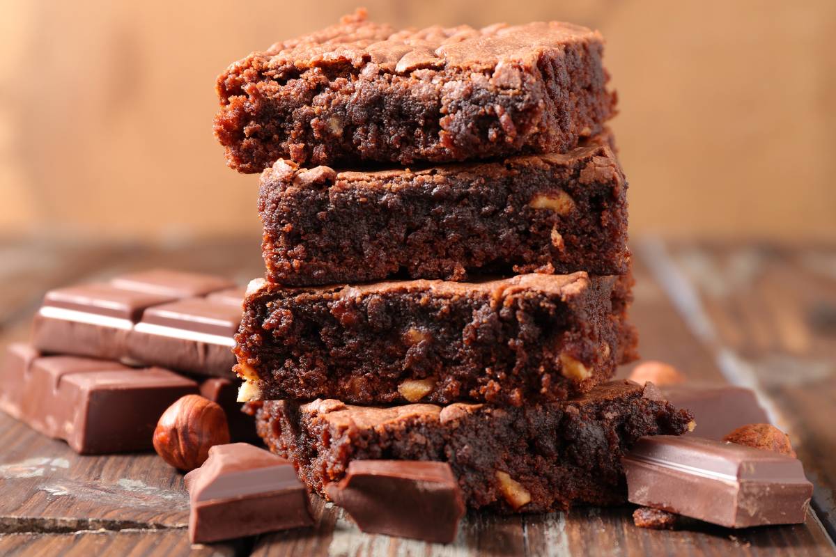 Incrível! Brownie Vegano de Cacau com Castanhas!