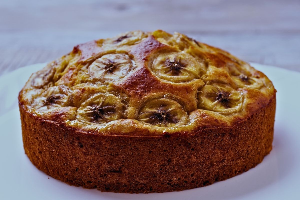 Delicioso Bolo de banana! Experimente!