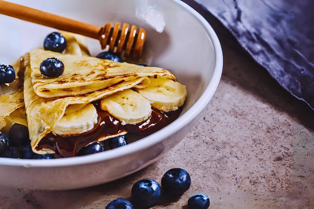 Delicie-se com a Irresistível Tapioca com Nutella e Banana!