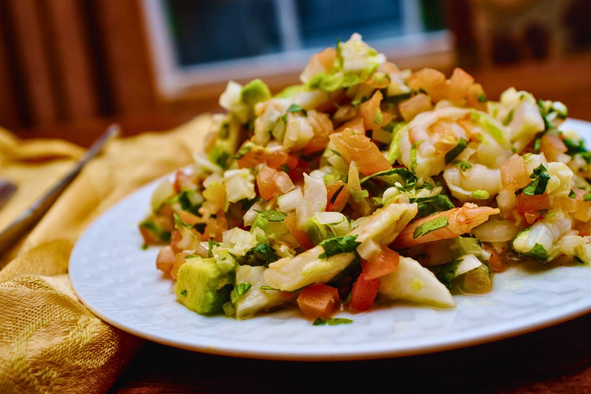 Delícia Refrescante: Ceviche de Tilápia com Abacate Inovador!