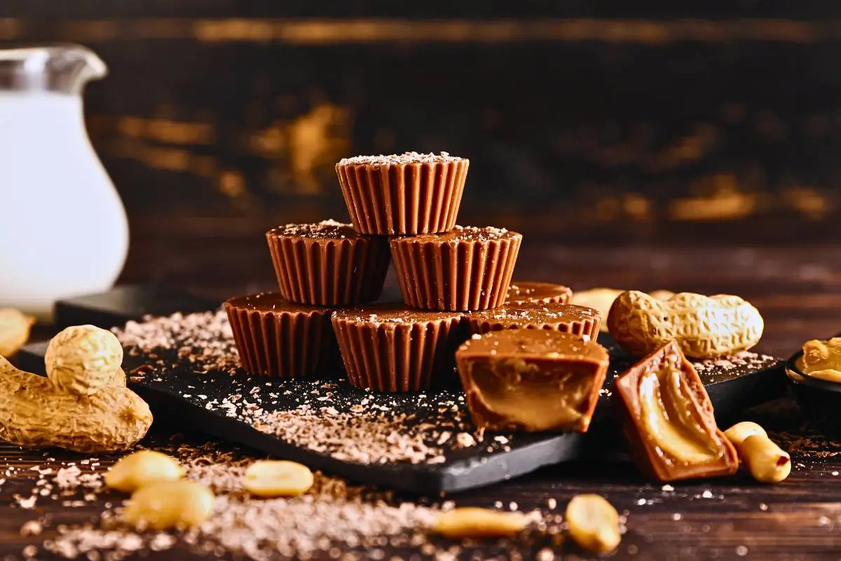 Delicie-se com o Equilíbrio Perfeito: Bombons de Chocolate Light e Pasta de Amendoim!