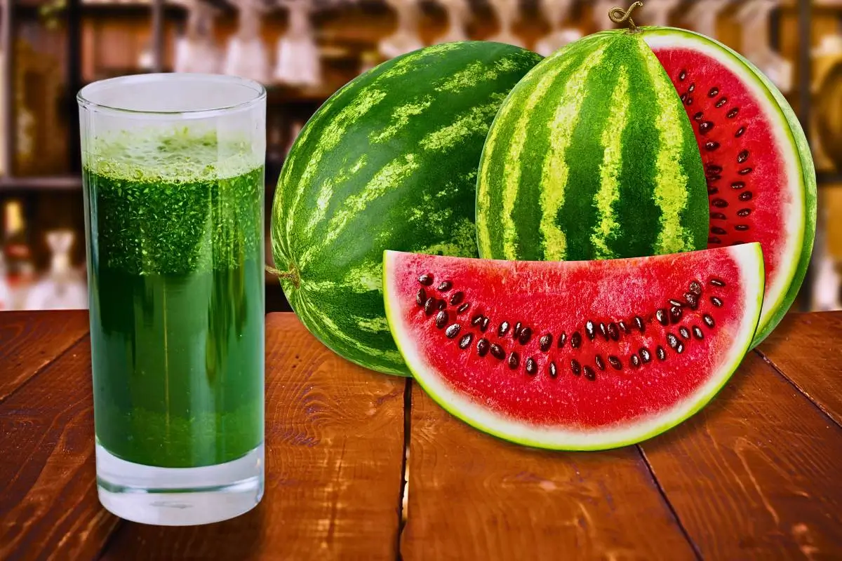 Suco Verde de Couve com Melancia: Nutrição e Sabor em Cada Gole!