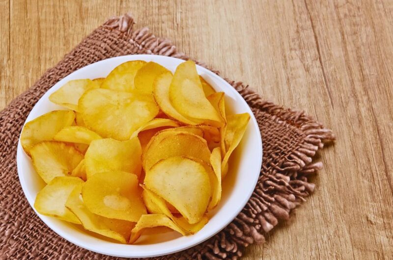 Receita de Chips de Mandioca