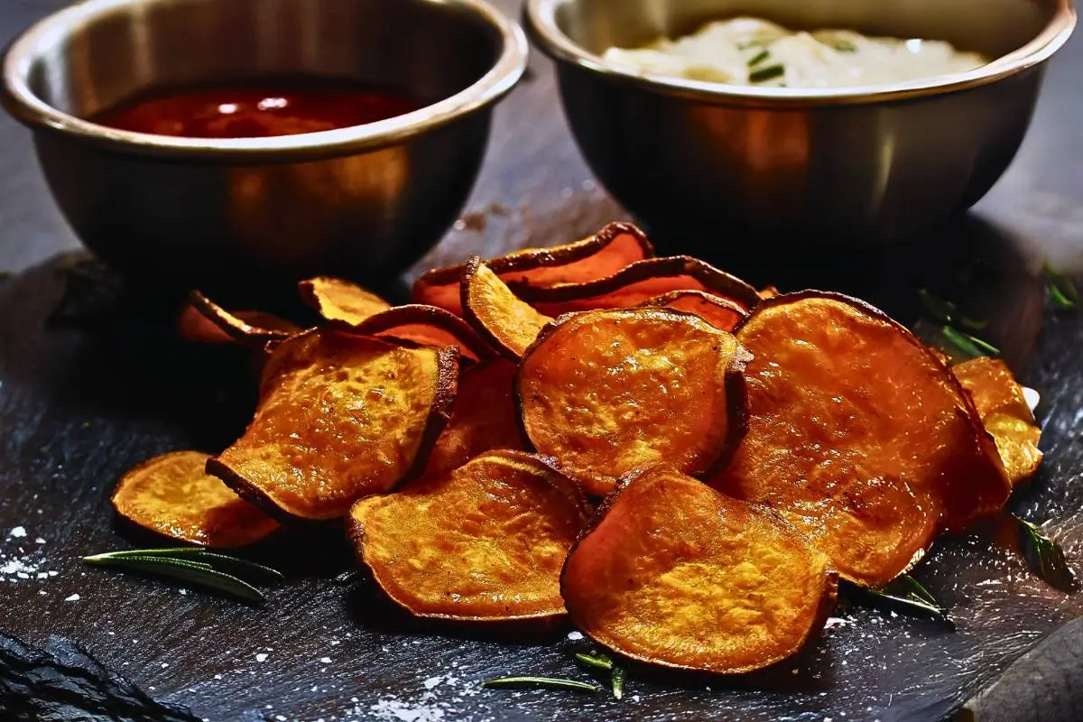 Desperte Seus Sentidos com Estes Chips de Batata Doce no Forno! Saudável e Delicioso!