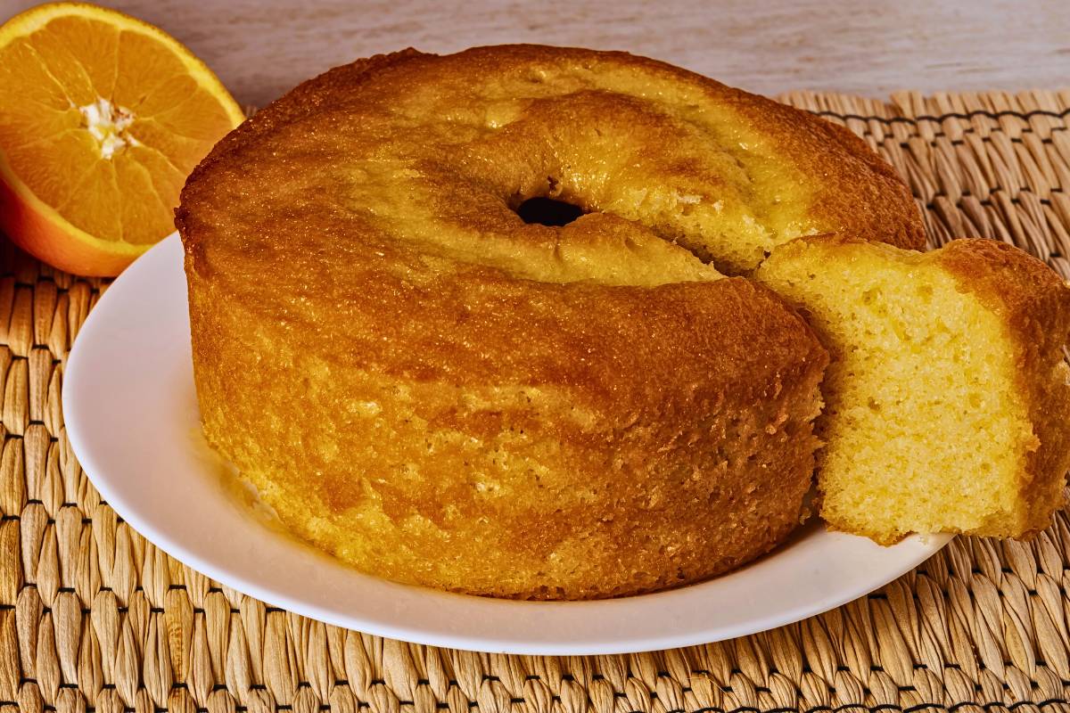 Bolo de laranja com farinha de soja! Veja como é fácil!