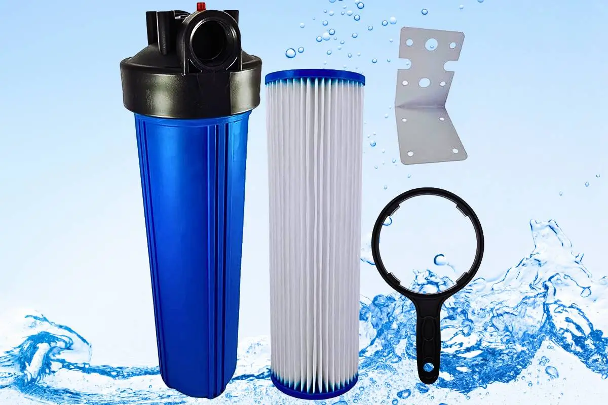 Filtro Big Blue 20: indispensável para garantir água pura e saborosa, elevando a qualidade de suas receitas!